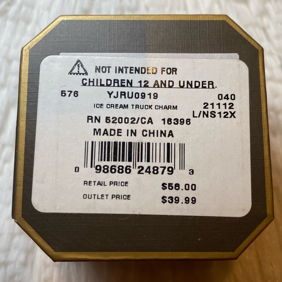 Juicy Couture Ice Cream Truck Charm - Picture 9 of 9